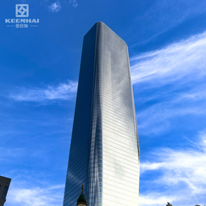 Mur-rideau en verre pour projets immobiliers en Asie du <span class=keywords><strong>Sud</strong></span>-<span class=keywords><strong>Est</strong></span>, façade en verre architecturale - Product Image 1