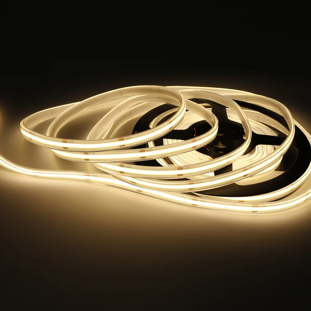 COB LED Strip IP68 9W/m 480LED/m 12V 24V Waterproof