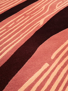 Elegant Abstract Hand Tufted <b>Rugs</b> New Zealand Wool Carpet for Sophisticated Residential and Hospitality Interior Projects - Product Image 4