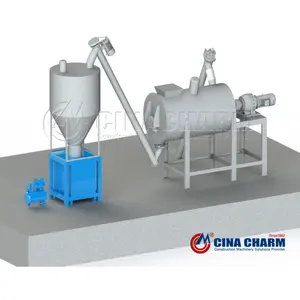 Simple Dry Powder Mortar Production Line Wall Putty Sand Cement Mixer Equipment Ceramic Tile Adhesive Making Machine