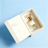 Boîte cadeau magnétique recyclable pour cosmétiques, emballage d'huile essentielle pour petite entreprise, flacon de parfum en verre de luxe pas cher de 30 ml, boîte en papier