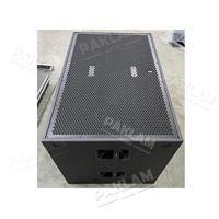 PAKLAM AUDIO Caisson de basses professionnel double 18 pouces pour extérieur, système audio de qualité supérieure avec caisson de basses de 18 pouces