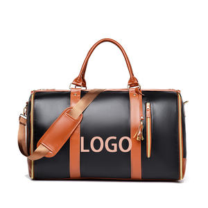 Sac à vêtements pliable à suspendre Sac pour <span class=keywords><strong>femme</strong></span> Sac de transport Sac de rangement imperméable Sac de voyage en cuir portable pour femmes - Product Image 2