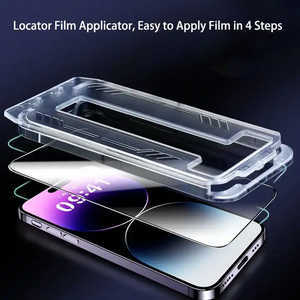 Prezzo di fabbrica un passo applicatore 10s installazione rapida protezione dello <span class=keywords><strong>schermo</strong></span> per <span class=keywords><strong>iPhone</strong></span> 11 <span class=keywords><strong>12</strong></span> 13 14 15 16 17 serie - Product Image 2