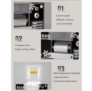 Máquina Comercial para Hacer Hielo Raspado Bingsu, Máquina para Hacer Copos de Nieve, Máquina para Hacer Conos de Nieve Bingsu - Product Image 6