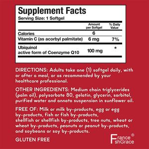 Ubiquinol 100mg CoQ10, Absorción Superior Patentada, Soluble en Agua y Grasa, Natural, 60 Cápsulas Blandas, Suplemento para Adultos - Product Image 5