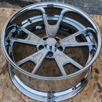 Jantes forgées chromées concaves profondes de luxe GS Custom 1 pièce pour Chevelle 5x114.3 5x120 5x112 18 20 22 24 pouces