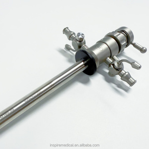 Resectoscópio de Urologia TURP com Bainha Operatória Interna e Externa (Rotativa) 24/26Fr, Conjunto de Resectoscopia Reutilizável em Aço Inoxidável - Product Image 4