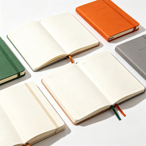 Sublimation Custom Notebook Printing PU Leather Cover A6 Journal with Blank Pages Silver Foil Stamping Gloss Lamination - Product Image 1