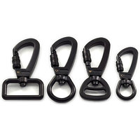 Accessoires de sacs de luxe vintage robustes et tendance à fermeture automatique - Ganchos Para Bolsos Mosquetones Giratorias Climbing