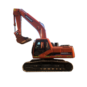 Doosan-Excavadora sobre orugas usada de 20 toneladas, maquinaria de construcción en buen estado, motor de bomba de motor de engranajes, Doosan, 2, 2 unidades - Product Image 1