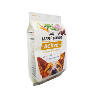 Sac d'emballage alimentaire sans BPA résistant aux odeurs 10kg/15kg <span class=keywords><strong>pedigree</strong></span> pour <span class=keywords><strong>chien</strong></span> pochette debout à fond plat en Mylar pour sacs en plastique pour aliments et eau pour animaux de compagnie - Product Image 5