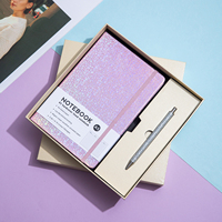Carnet en cuir A5 de qualité supérieure, format portable, best-seller, avec logo personnalisé et stylo, coffret cadeau pour cadeau de remerciement client