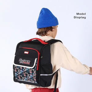 Cool Marvel School <span class=keywords><strong>Spiderman</strong></span> <span class=keywords><strong>Mochila</strong></span> con Protección DE LA Columna Vertebral Gran Capacidad Impermeable Cierre de Cremallera al por mayor para Niños - Product Image 6