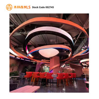 Écran LED flexible MLS MULINSEN P1.8P2P2.5P3P4, panneaux modulaires pliables, écran vidéo circulaire souple, écran rond