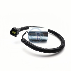 挖掘机零件电磁阀线圈用于DH60-7摆动先导安全锁电磁阀线圈机器发动机零件 - Product Image 5