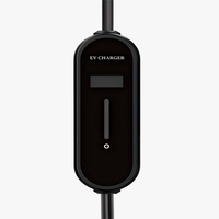 Cargador Portátil para Vehículos Eléctricos XTEVSE XT-ACP101-EU Monofásico GB/T, 32A 7KW, Tipo 2 Rápido, IP54, Pantalla LCD, Corriente Ajustable, Cable de 3m, Nuevo