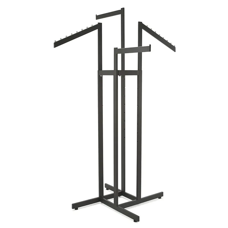 Metal garment rack stand cloth hanger rack garment boutique clothing rack garment