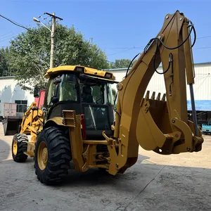 Voll hydraulischer chinesischer Bagger lader neuer Traktor lader zum Verkauf mit A/C-Kabine