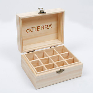 Fabrication en gros de boîtes à parfum en bois massif avec couvercle coulissant - Product Image 4