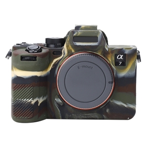 Funda de silicona de camuflaje para cámara Sony A7 Iv, cubierta protectora para el cuerpo de la cámara - Product Image 1
