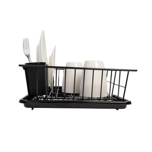 Juego <span class=keywords><strong>de</strong></span> <span class=keywords><strong>3</strong></span> piezas <span class=keywords><strong>de</strong></span> <span class=keywords><strong>escurridor</strong></span> <span class=keywords><strong>de</strong></span> <span class=keywords><strong>platos</strong></span> para cocina con tabla <span class=keywords><strong>de</strong></span> secado y soporte para utensilios - Product Image 3