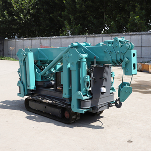 Gru Idraulica Compatta <span class=keywords><strong>per</strong></span> Esterni con Telecomando, Capacità di Sollevamento 3 Tonnellate, Piccola Gru a Braccio <span class=keywords><strong>per</strong></span> Container - Product Image 3