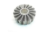 Radiateur de refroidissement industriel en alliage d'aluminium extrudé multi-tailles sur mesure, prix usine, OEM ODM, dissipation thermique