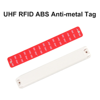Étiquette RFID UHF passive longue portée 200*30mm en ABS pour métal, étiquette UHF anti-métal, étiquette RFID étanche