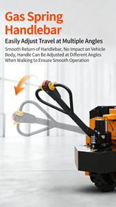 מלגזה הידראולית חדשה במשקל 3 טון, מלגזת משטחים הידראולית, מלגזה טלסקופית, עגלת הובלה הידראולית - Product Image 4