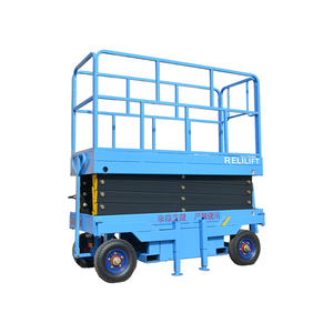 แพลตฟอร์มยกแบบกรรไกรเคลื่อนที่ได้ ความสูงทำงาน 6 ม. 14 ม. รับน้ำหนักได้มาก ได้รับการรับรองมาตรฐาน CE ผลิตตามสั่งจากโรงงานโดยตรง - Product Image 2