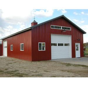 Structure en acier léger multi-usage Maison préfabriquée <span class=keywords><strong>Garage</strong></span> voiture double <span class=keywords><strong>porte</strong></span> Carport Camion Parking Entrepôt avec design - Product Image 1