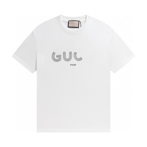 Productos para Dropshipping 2026 |   Camiseta de Algodón Grueso de Lujo Unisex GU en Oferta, Cuello Redondo Extra Grande, Personalizable, Lisa - Product Image 2