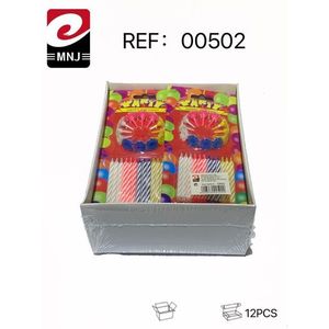 Birthday Candles 12Pcs Colorful Party Set For Cake Decoration - Product Image 3