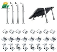 Kit de fixation pour panneaux solaires – Rails en aluminium, serre-câbles, attaches personnalisées, surface anodisée, modulaire pour systèmes photovoltaïques au sol et sur toiture