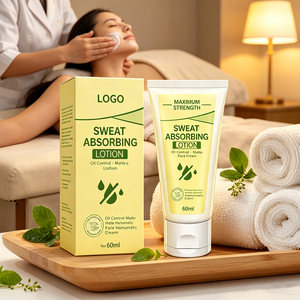 Lotion absorbante de transpiration OEM personnalisée, crème anti-transpirante pour le visage, contrôle du sébum, rafraîchissante, base de maquillage, soin de <span class=keywords><strong>la</strong></span> peau, garde <span class=keywords><strong>la</strong></span> peau sèche et fraîche - Product Image 2