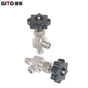 Vanne à diaphragme en acier inoxydable 316 QF-21A QF-2A, type aiguille PZ19.2 W21.8 pour laboratoires - Product Image 3