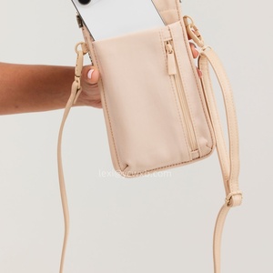 Custom Nylon Small ID Card Crossbody <strong>Bags</strong> for Women Girl <strong>Cell</strong> <strong>Phone</strong> Wallet Purse with <strong>Phone</strong> Pocket Mini Cross Body Shoulder <strong>Bag</strong> - Product Image 3