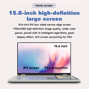 New 15.6 inch + 7 inch đôi màn hình Intel Celeron n5095 Màn hình kép cảm ứng văn phòng kinh doanh chơi game máy tính xách tay - Product Image 3