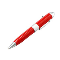 Clé USB en forme de stylo à bille en métal de capacité réelle 16 Go 32 Go 64 Go