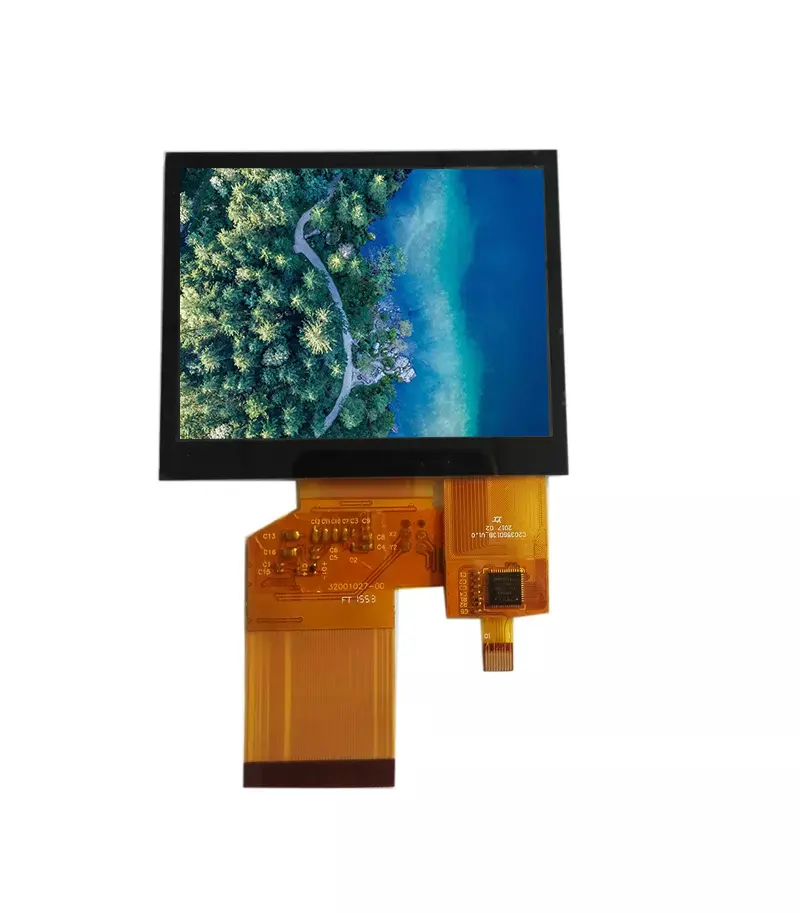 Control industrial 3,5 ''Custom RGB (8/24 bits) + monitor de pantalla LCD SPI de 54 pines y 3,5 pulgadas
