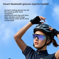Gafas Inteligentes G120 BT Personalizadas, Resistentes al Agua IPX-4, Control Táctil por Voz, Llamadas Telefónicas, Reproductor de Música para Deportes al Aire Libre, Ciclismo