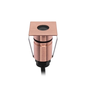 Mini projecteur LED encastré IP67 en acier inoxydable 12V ultra compact 1W pour aménagement paysager et jardin, effet ciel étoilé 25mm - Product Image 3