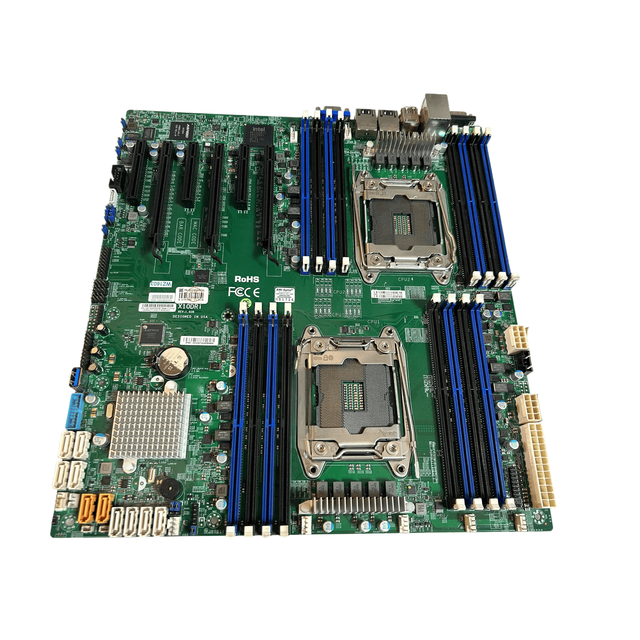 For Supermicro X10DAI X10DAX ATX Intel LGA 2011 Four Memory New Server Motherboard 3D Modeling Graphics Studio 2011 Real Photo