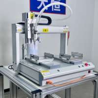 Distributeur de colle industrielle Daheng avec PLC pour la liaison de circuits électroniques de haute précision et d'éclairage