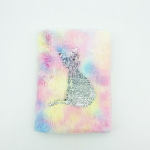 Wholesale A5 A6 Exquisite Cute Plush Notebook Gift for Girls Cartoon <strong>Small</strong> Notepad Journal <strong>Diary</strong> - Product Image 5