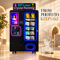 320DK ETERNIZE YOUR MOMENT Mesin Penjual Lukisan Kristal Laser DIY