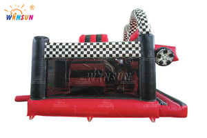 Xe bên ngoài tấm bạt lò xo di động gấp mái nảy Pad-cường độ cao PVC chống trượt trẻ em chơi ngoài trời bán thuê cậu bé - Product Image 3