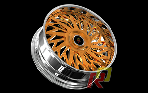 Cerchi in Lega Forgiati Personalizzati a 2 Pezzi 22-24-26 Pollici per <span class=keywords><strong>Monte</strong></span> <span class=keywords><strong>Carlo</strong></span>/Impala/Caprice/Ghost/Model X/Cutlass 442 Rucci - Product Image 4