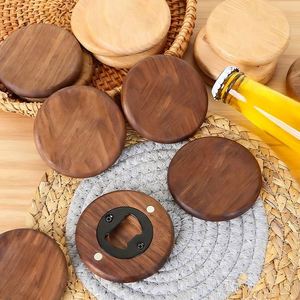 Abridor de Botellas Magnético de Madera Natural Premium, Gran Venta - Product Image 5